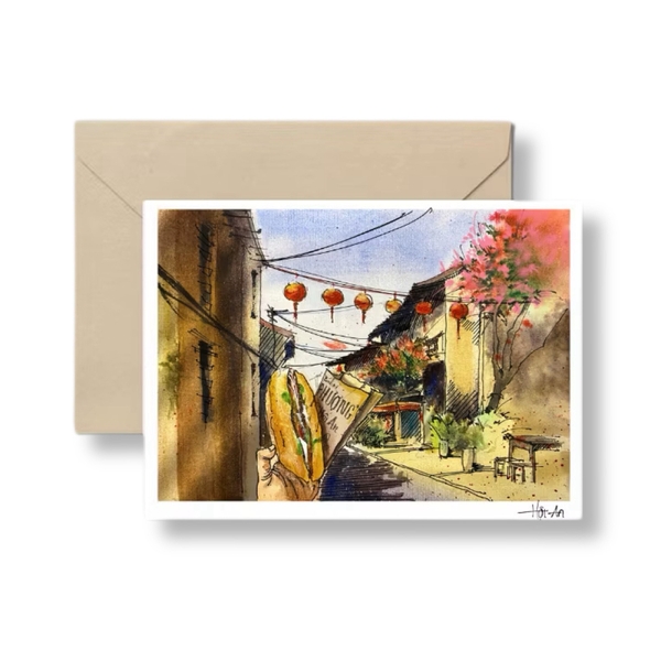 I Have Been There - 'Bánh Mì Hội An' Greeting Card