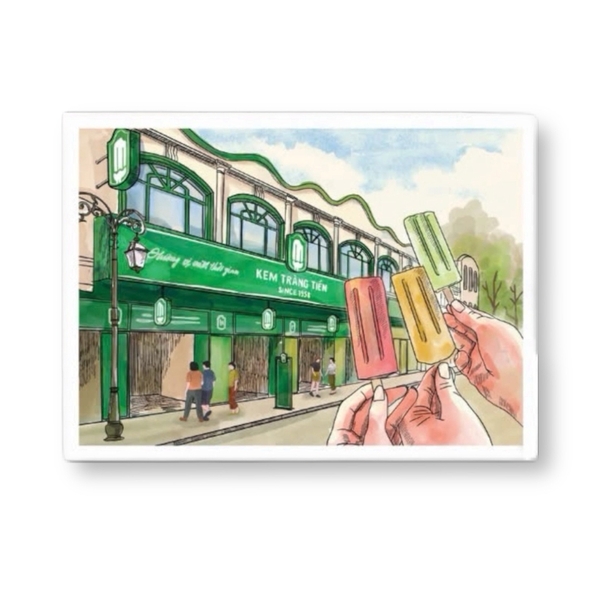 I Have Been There - 'Tràng Tiền Ice Cream' Print