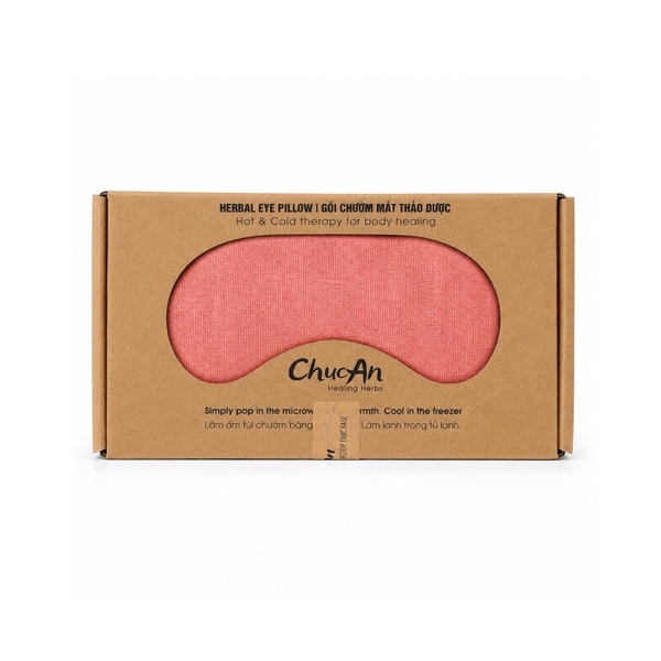 CHUC AN HEALING HERBS - Herbal Eye Pillow in Peach