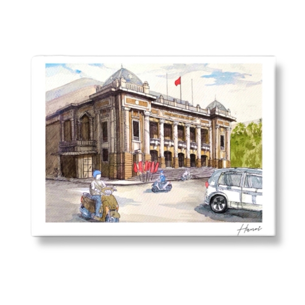 I Have Been There - 'Hanoi Opera House' Print