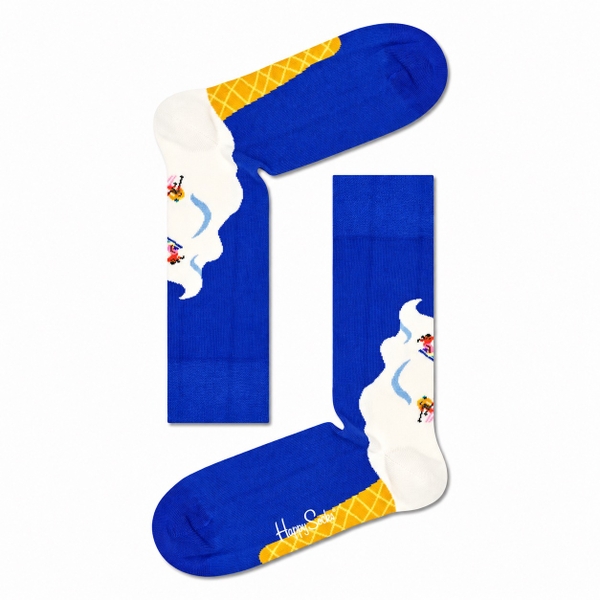 CHRISTMAS - 'Ice Cream Slopes' Holiday Crew Socks