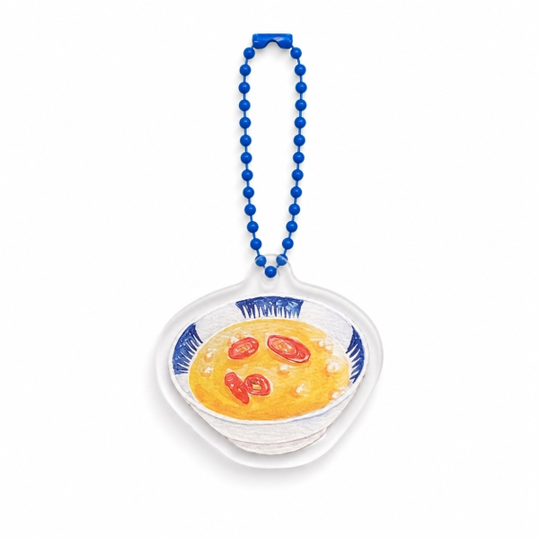 PHANHSHI STUDIO - ‘Mắm Chưng / Vietnamese Meatloaf' Mini Keychain