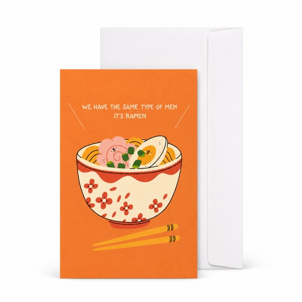CRABIT - 'Ramen' Greeting Card