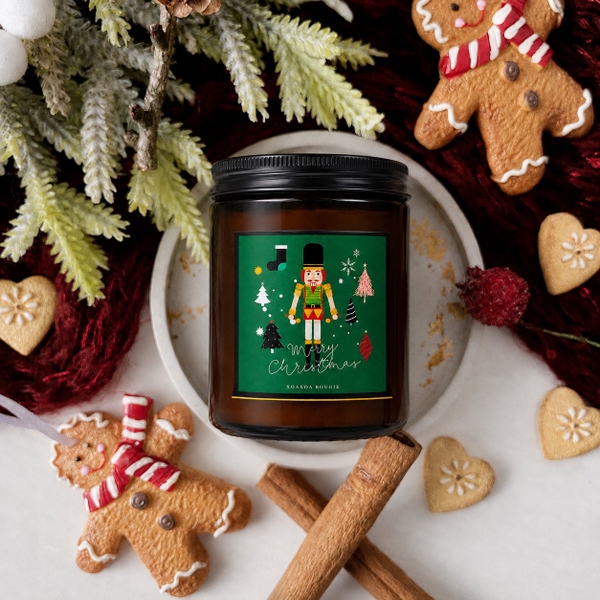 XOAXOA - 'Nutcracker' Christmas Scented Candle