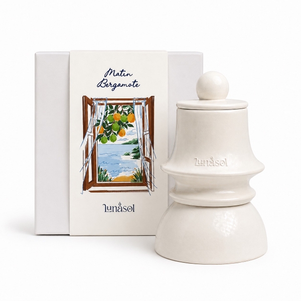 LUNASOL - 'Matin Bergamote' Scented Candle