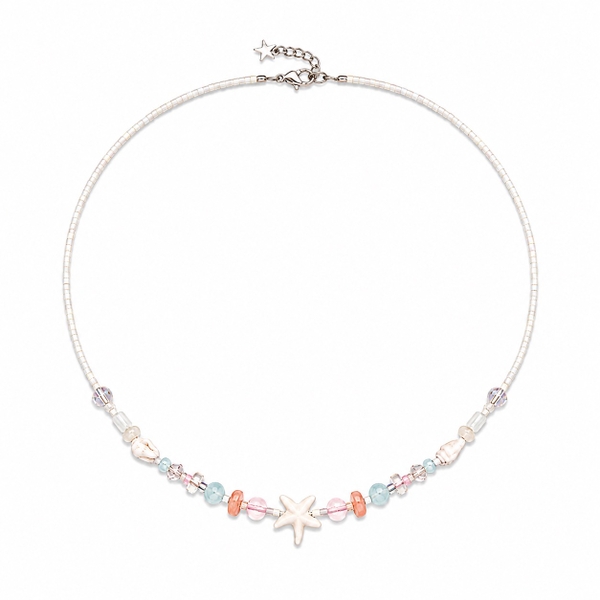 MERMAID - 'Moana' Natural Gemstone & Glass Bead Necklace