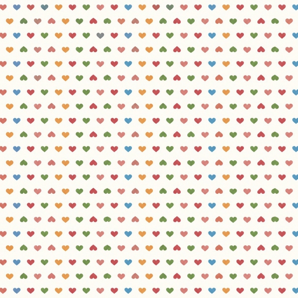 TIỆM CÁ TRỨNG - 'Colorful Tiny Heart' Wrapping Paper