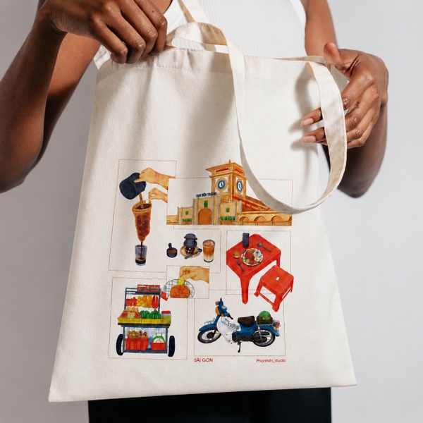 PHANHSHI STUDIO - ‘Saigon' Tote Bag