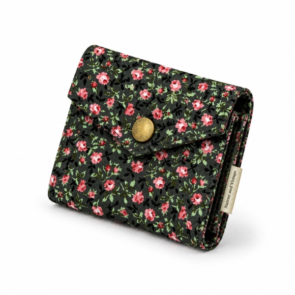 RUNG HANDMADE - 'Tiny Rose' Small Wallet