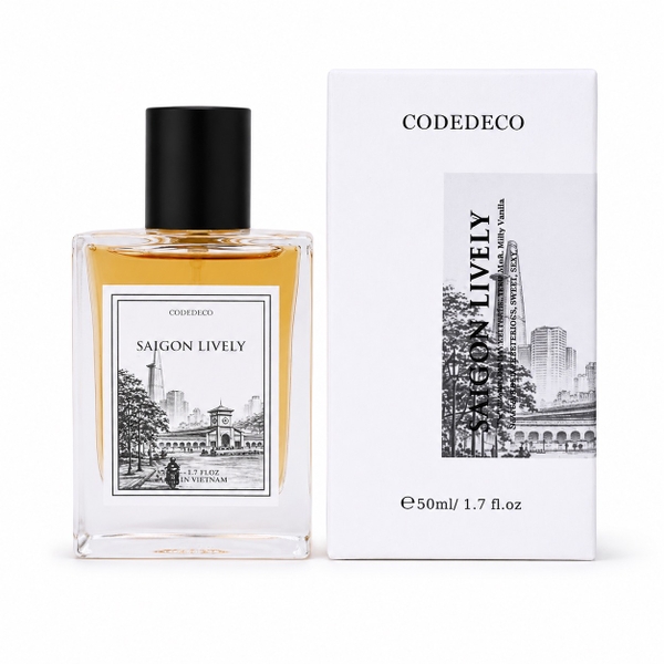 CODEDECO - ‘Saigon Lively’ Oil Perfume 50ML