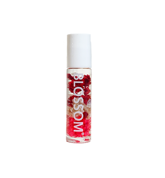 Blossom Beauty Roll-On Lip Gloss in Strawberry