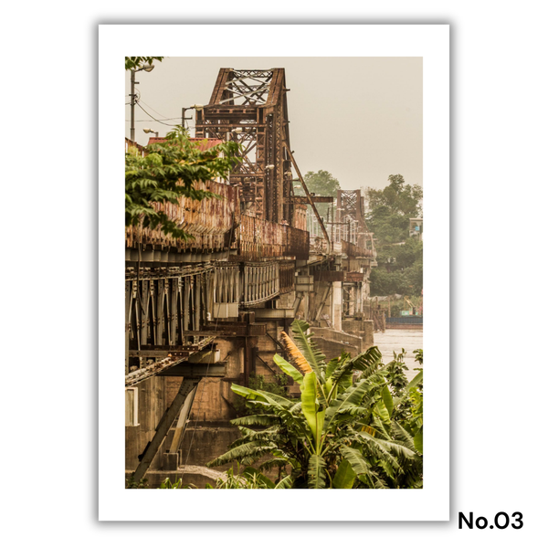 MARCUS LACEY - 'Long Bien Bridge' Print