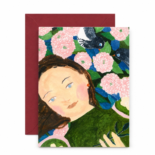 AYAKO AKAI - ‘Dreaming' Greeting Card