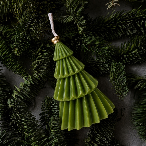 CHRISTMAS Candle - CHRISTMAS Tree in Green