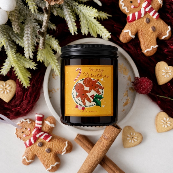 XOAXOA - 'Gingerbread Man' Christmas Scented Candle
