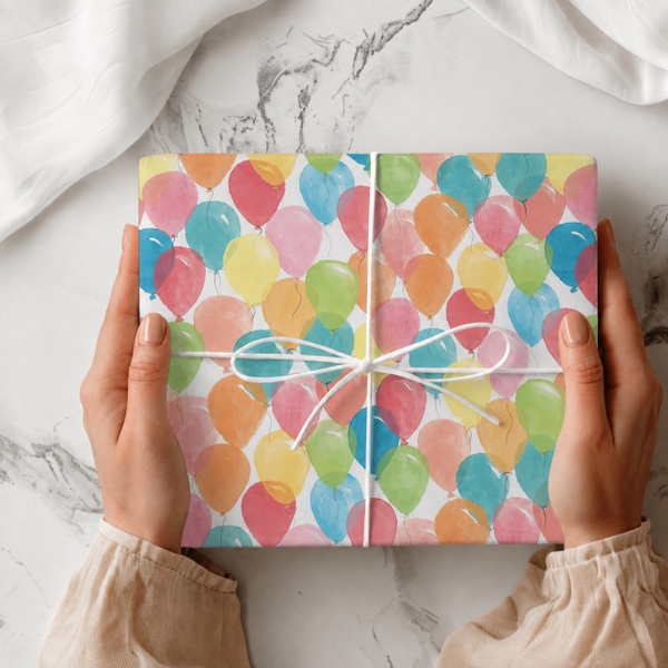 TIỆM CÁ TRỨNG - 'Balloon' Wrapping Paper