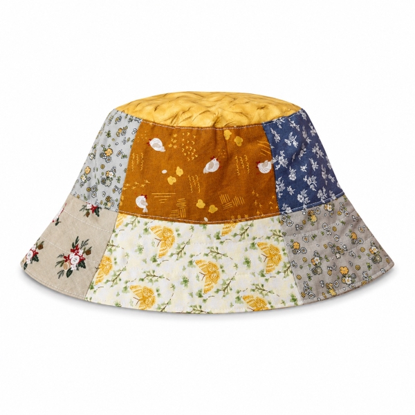 RUNG HANDMADE - Quilted Hat in Yellow