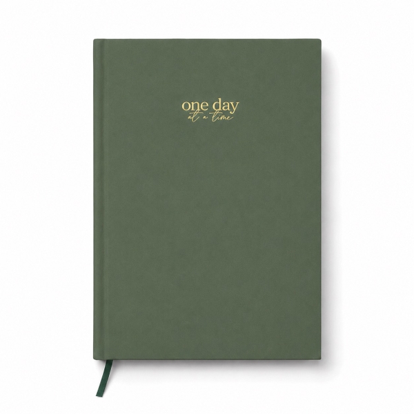 THE JOY - ‘One Day At A Time’ Notebook in Green