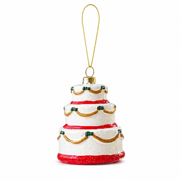 Poly CHRISTMAS Ornament - Birthday Cake