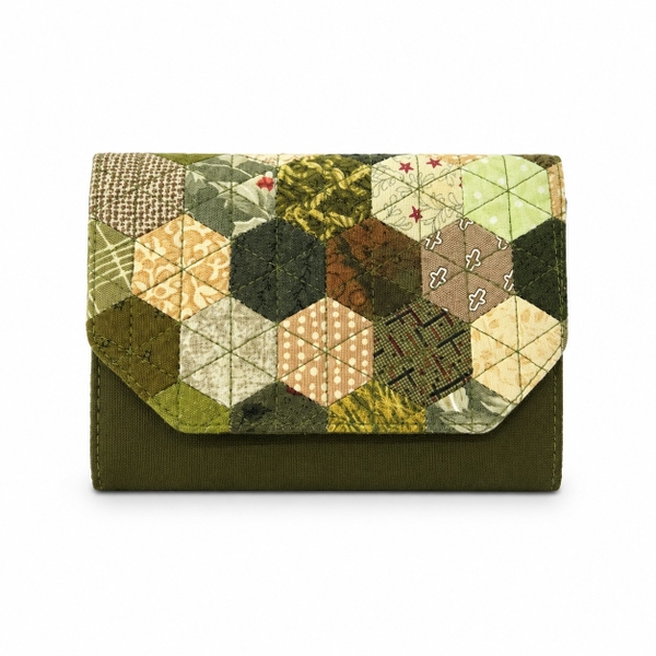 RỪNG HANDMADE - Hand Sewn Wallet in Green
