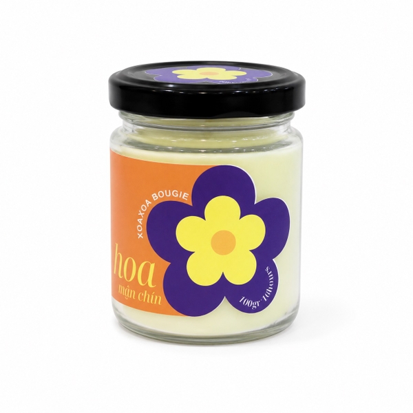 XoaXoa - ‘Plum Flower’ Glass Jar Scented Candle