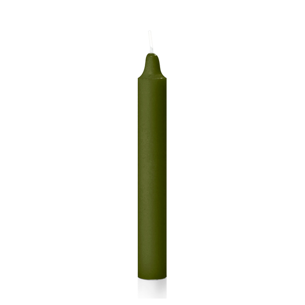 Tapered Candle 15cm - Dark Green