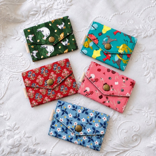 RỪNG HANDMADE - 'Woodland Garden' Small Wallet