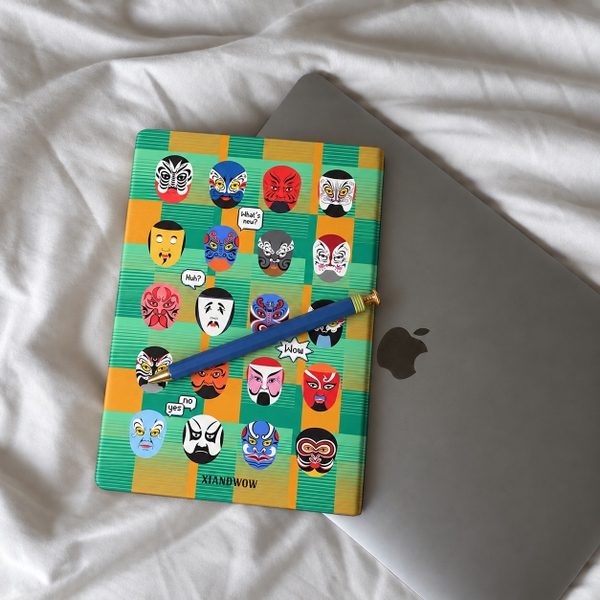 XLAND - 'Tuồng Mask' Glitter Notebook