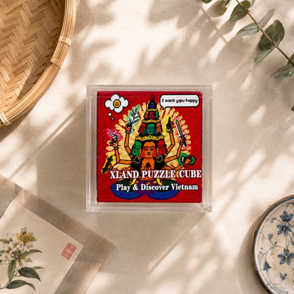 XLAND - 'Vietnamese Folklore' Rubik Cube