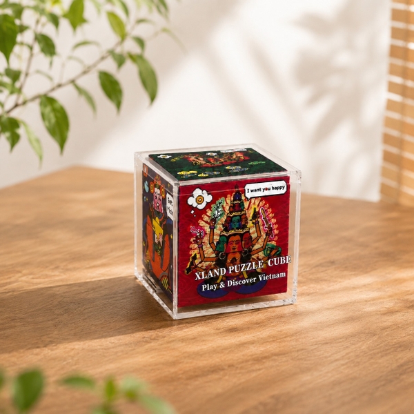 XLAND - 'Vietnamese Folklore' Rubik Cube