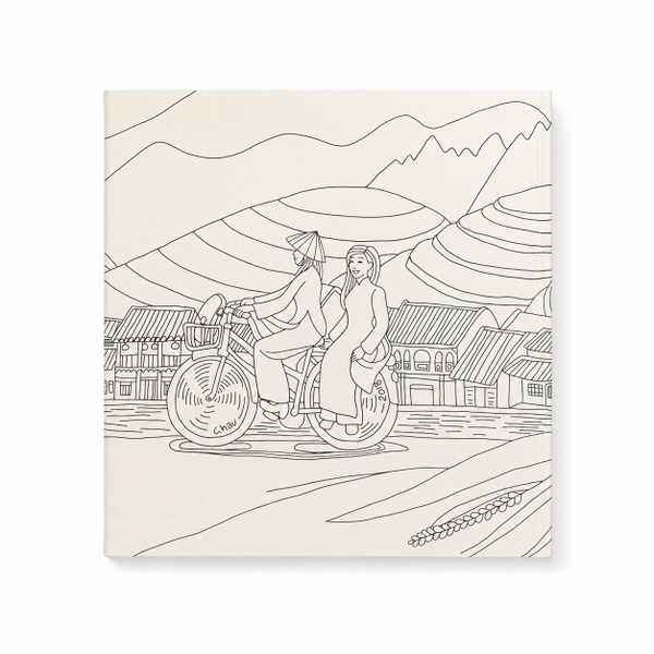 Wonderful Vietnam Coloring Book