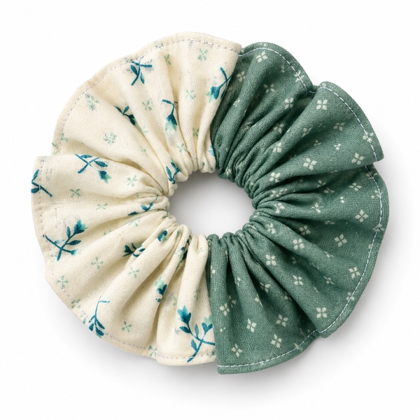 RUNG HANDMADE - Cotton Quilted Scrunchie
