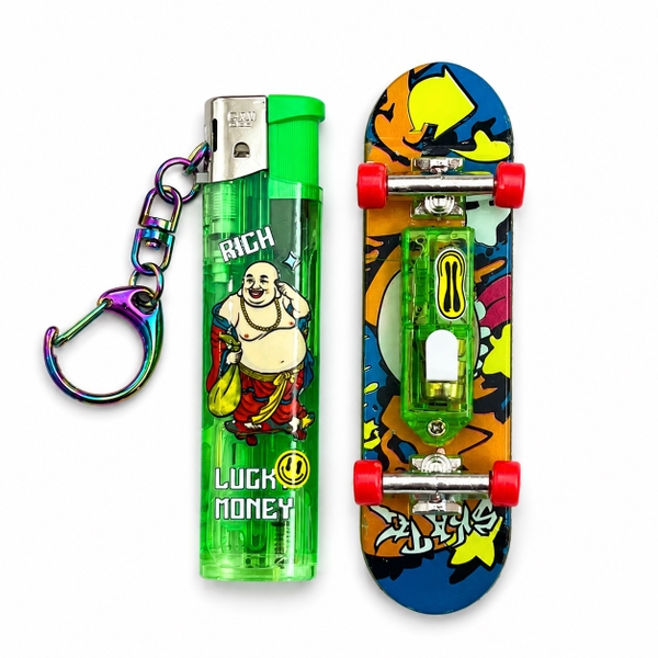 XLAND - Skateboard Lighter in Green