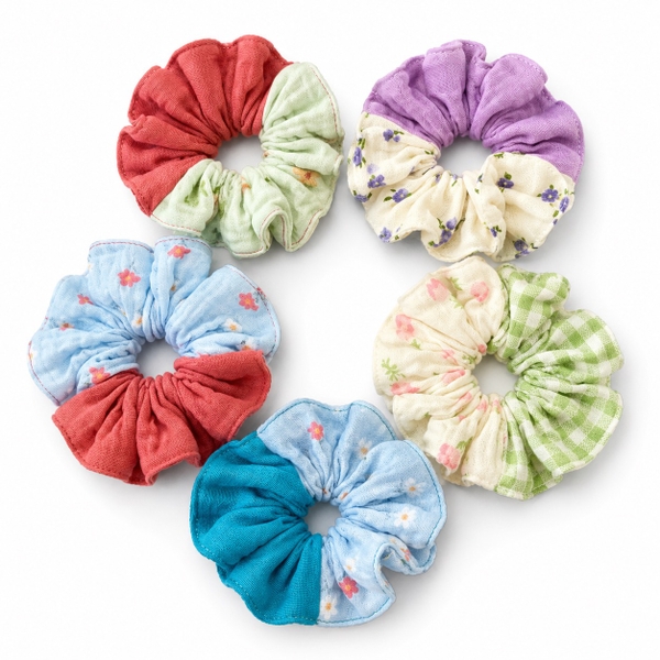 RUNG HANDMADE - Muslin Scrunchie