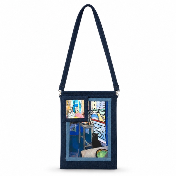 XLAND - ‘Black Cat’ Laptop Crossbody Bag