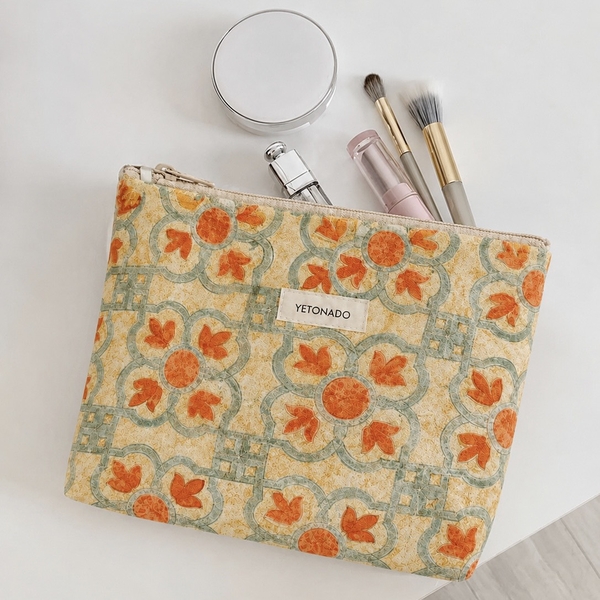 MAKE UP PURSE - Terracotta Tile