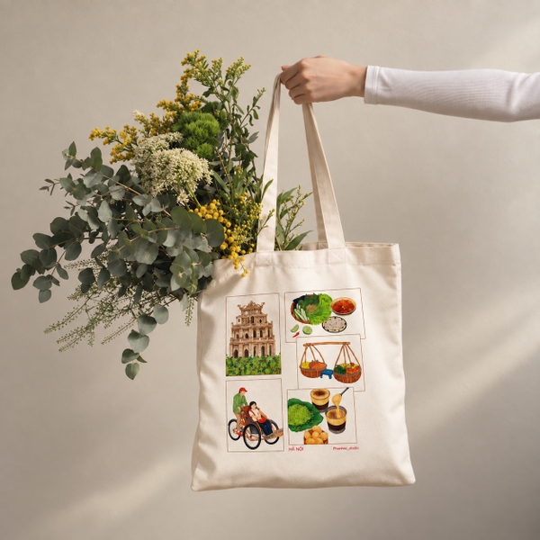 PHANHSHI STUDIO - ‘Hanoi' Tote Bag