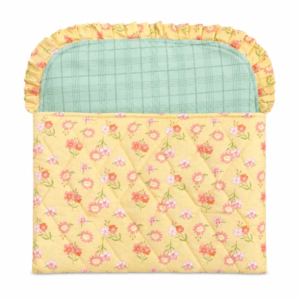 RỪNG HANDMADE - ‘Ditsy Floral in Butter Yellow’ Laptop/Ipad Sleeve