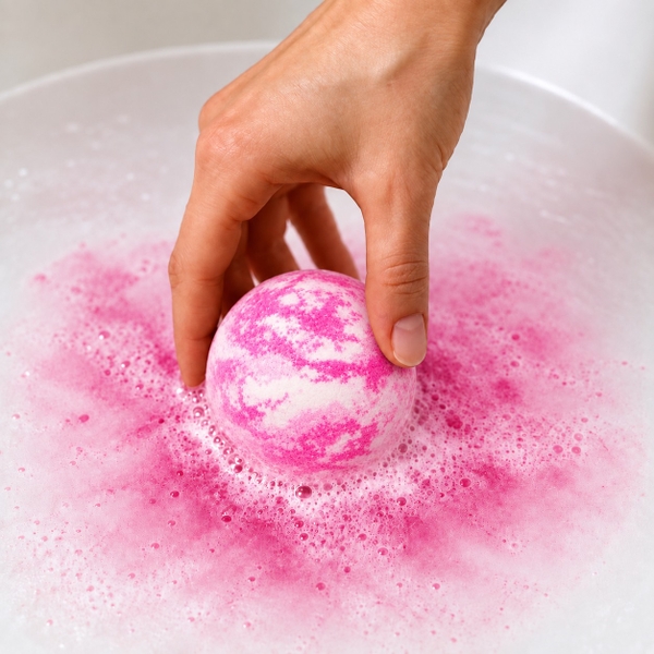 LABBI - ‘Peony’ Fizzy Bath Bomb