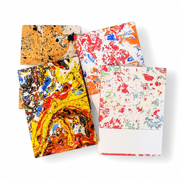 Phải Lòng Studio - Marbling Cover Notebook