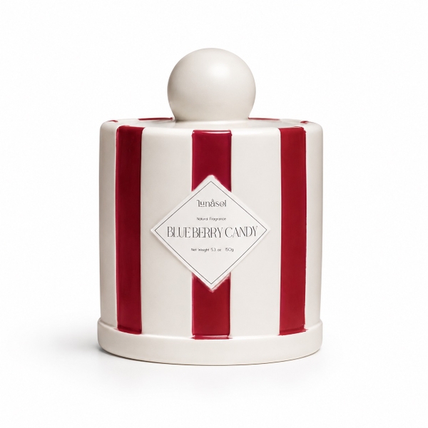 LUNASOL - 'Blueberry Candy' Scented Candle