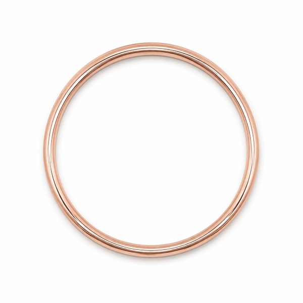 AZIET -  Buffalo Horn & Lacquer Bangle in Solid Rose Gold