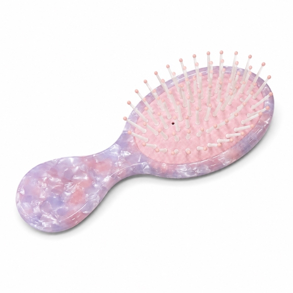 Mini Hair Brush - Purple