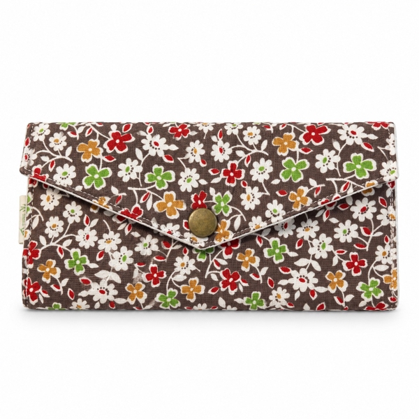 RỪNG HANDMADE - 'Ditsy Floral' Long Fabric Wallet