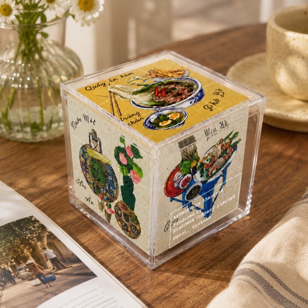 XLAND - 'Vietnamese Cuisine' Rubik Cube