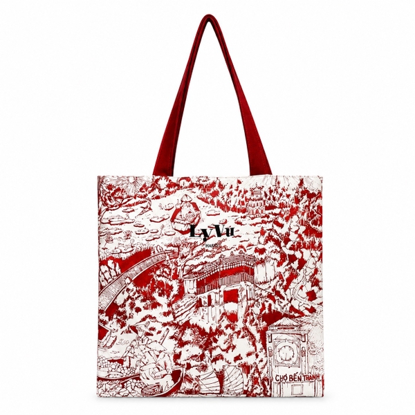 LY VU -  ‘Voyage Au Vietnam’ Tote Bag