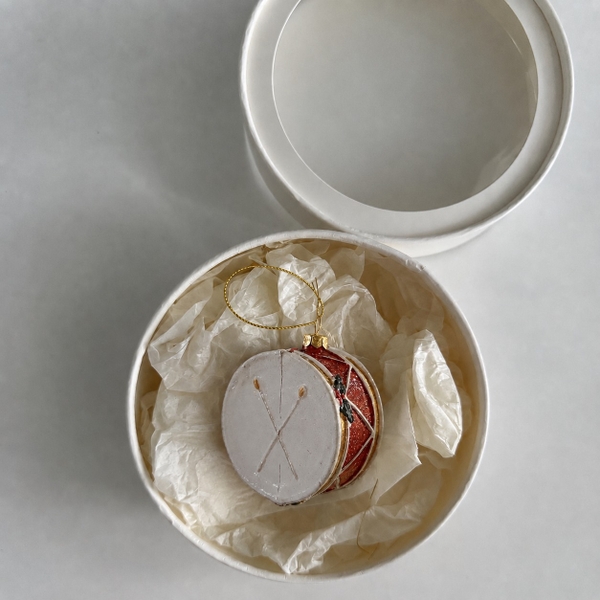 Poly CHRISTMAS Ornament - Drum