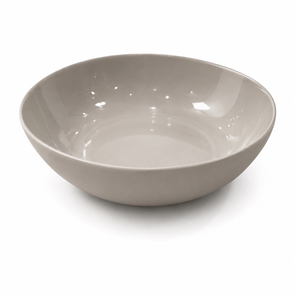 BAT TRANG - Ceramic Large Serving Bowl in Gray