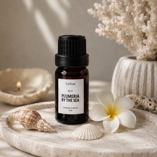 LUNASOL - 'No.10 - Plumeria By The Sea' Essential Oil