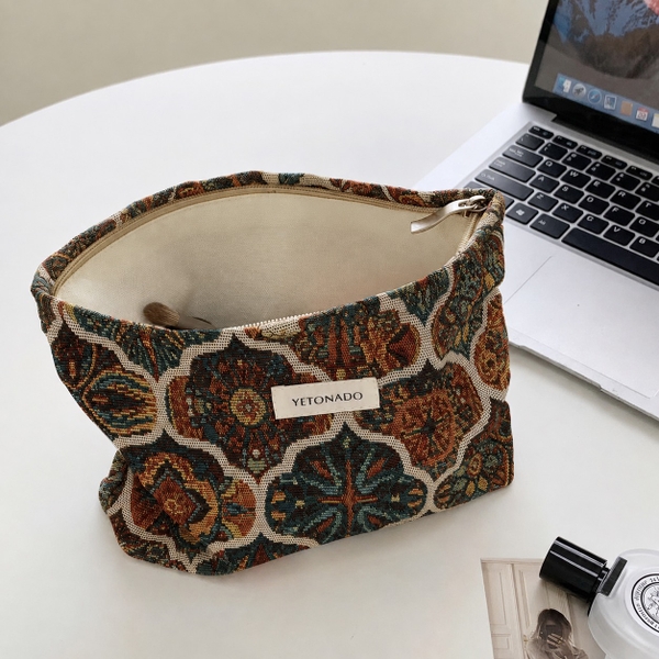 MAKE UP PURSE - Moroccan Tile